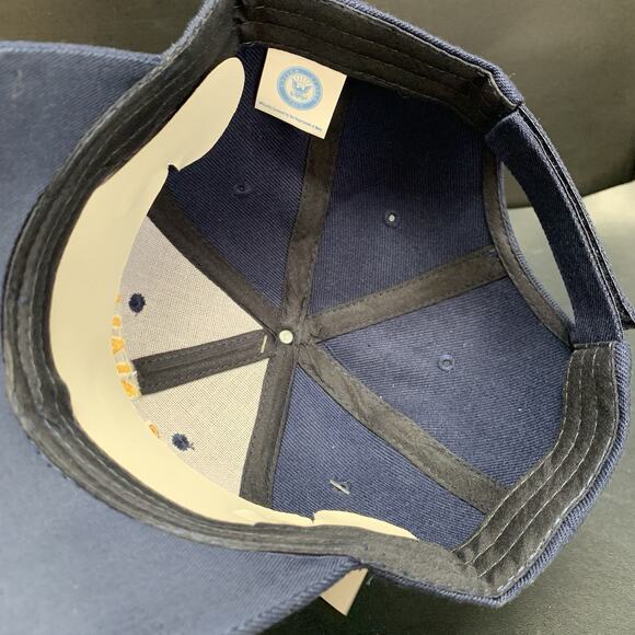 U.S. Navy CPO Retired Hat Officially Licensed USN Adjustable Embroidered - Picture 4 of 5